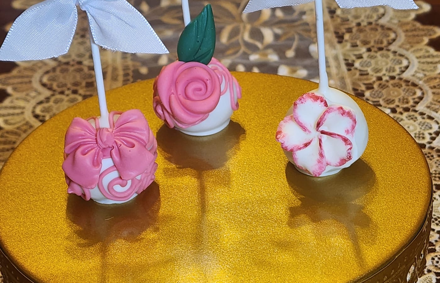 Colorful dessert table set for a birthday celebration